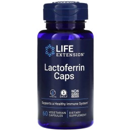 LIFE EXTENSION Lactoferrin Caps - Laktoferyna (60 kaps.)