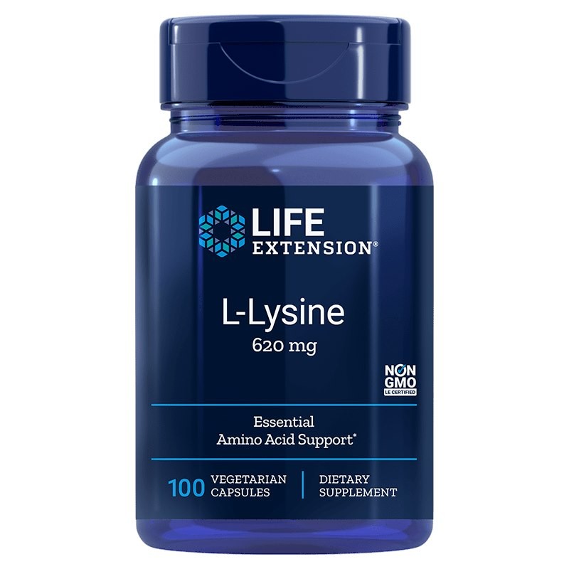 LIFE EXTENSION L-Lizyna (100 kaps.)