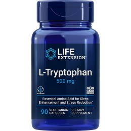 LIFE EXTENSION L-Tryptophan 500 mg (90 kaps.)