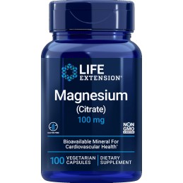 LIFE EXTENSION Magnesium Citrate - Magnez 100 mg (100 kaps.)