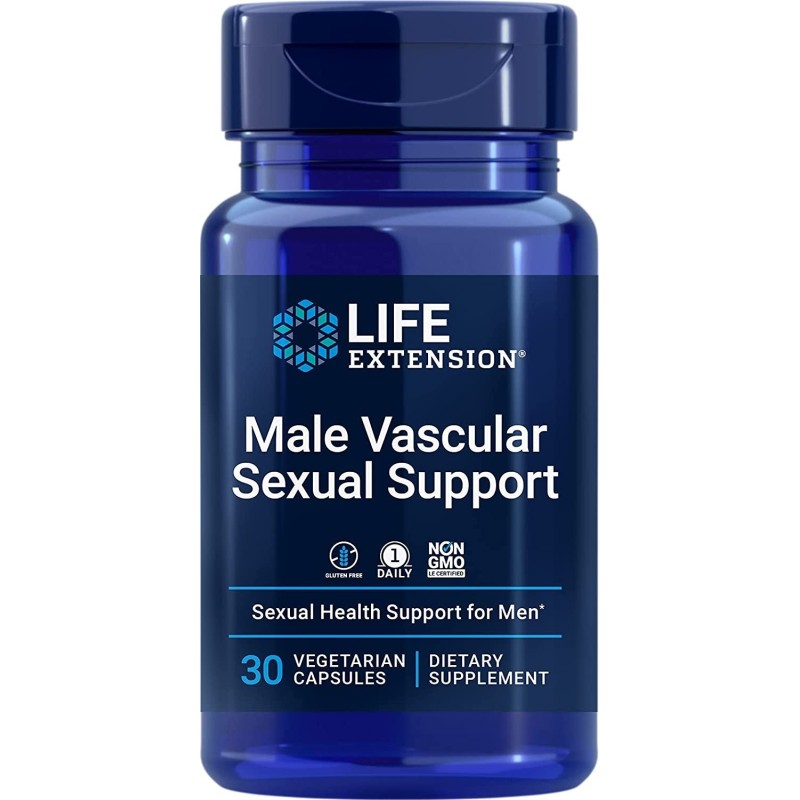 LIFE EXTENSION Male Vascular Sexual Support  (30 kaps.)