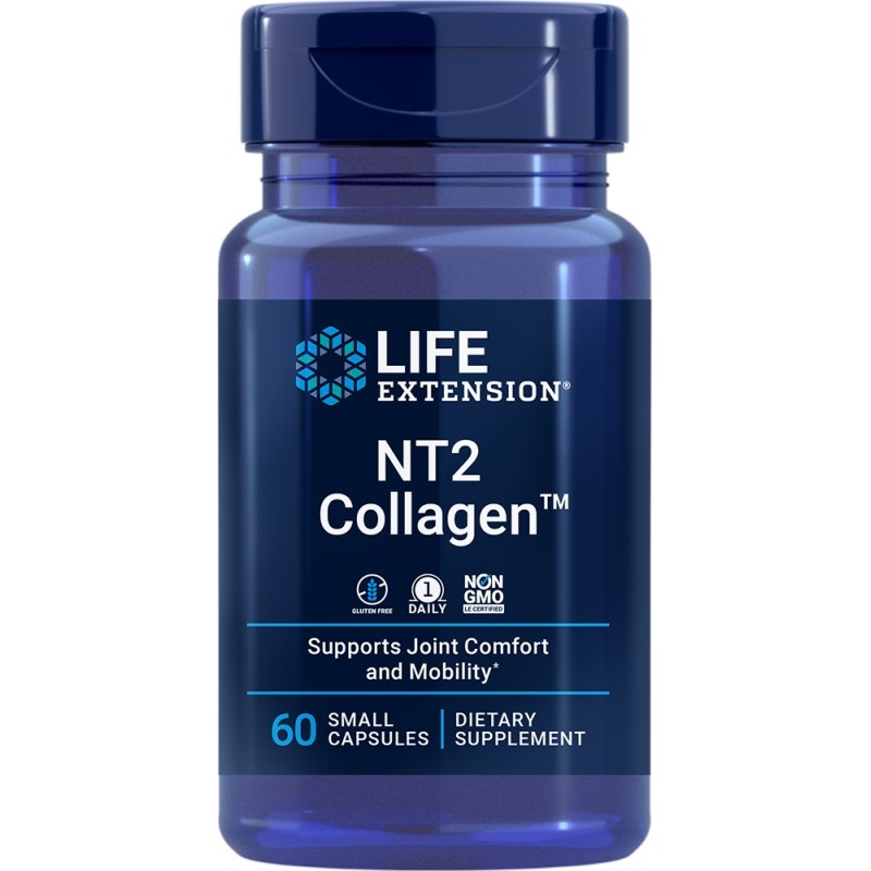 LIFE EXTENSION NT2 Collagen - Kolagen 40 mg (60 kaps.)