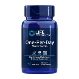 LIFE EXTENSION One-Per-Day Multivitamin - Zestaw Witamin i Minerałów (60 tabl.)
