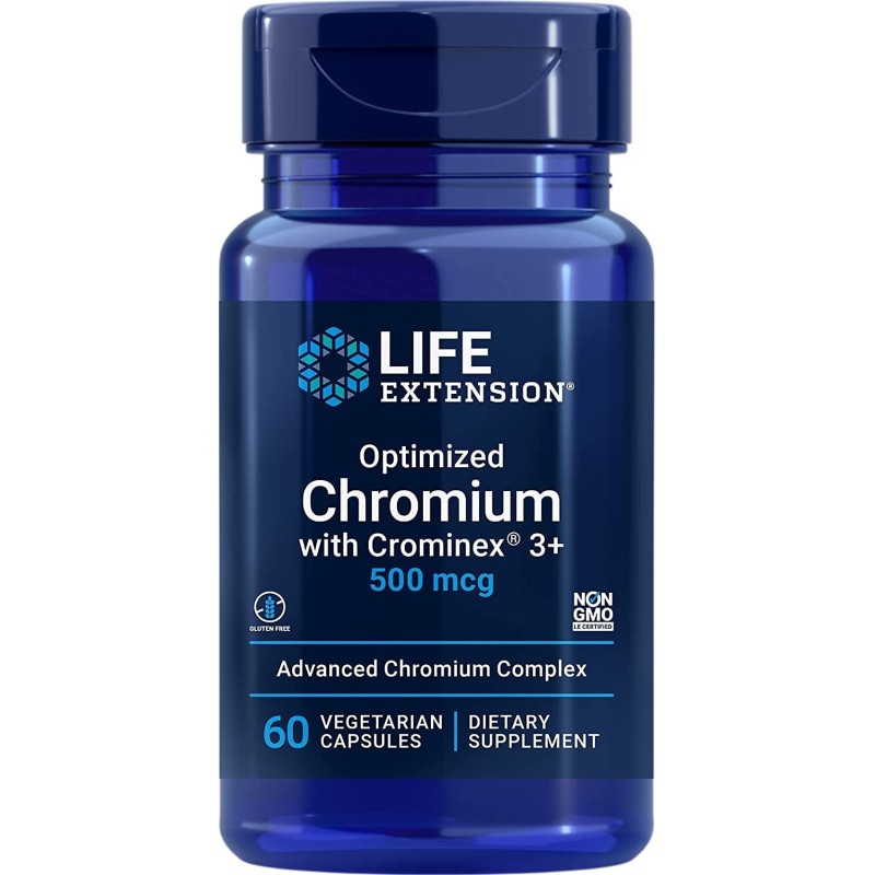 LIFE EXTENSION Optimized Chromium with Crominex 3+ (60 kaps.)