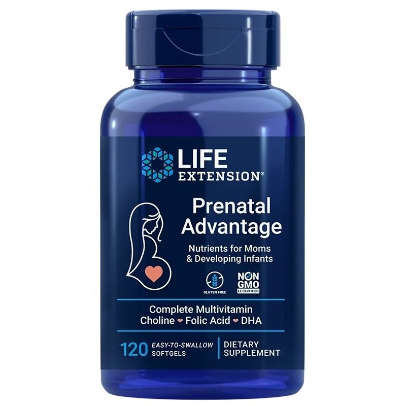LIFE EXTENSION Prenatal Advantage (120 kaps.)