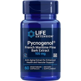 LIFE EXTENSION Pycnogenol French Maritime Pine Bark Extract 100 mg (60 kaps.)
