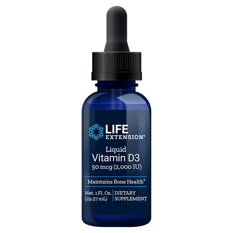 LIFE EXTENSION Witamina D3 2000 IU (29,57 ml)