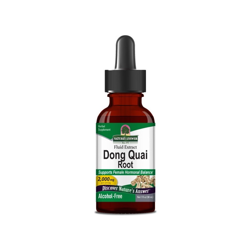 NATURE'S ANSWER Dong Quai Root - Ekstrakt z korzenia Dong Quai (30 ml)