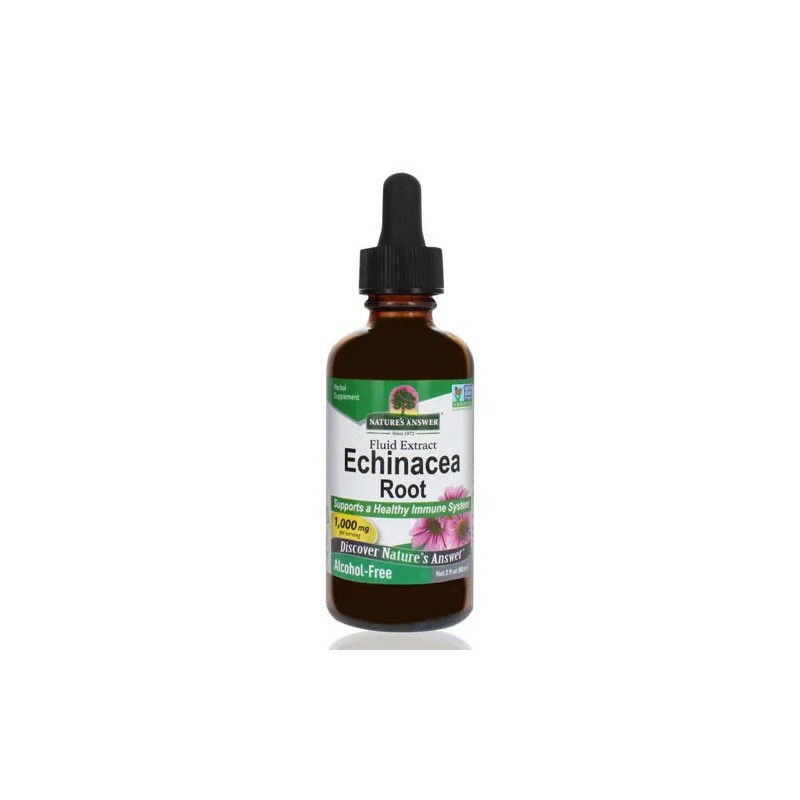 NATURE'S ANSWER Echinacea Root - Korzeń Jeżówki (30 ml)