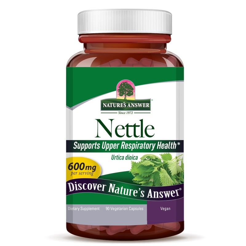 NATURE'S ANSWER Nettle - Liść pokrzywy (90 kaps.)