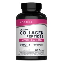 NEOCELL Grassfed Collagen Peptides + Vitamin C & Biotin (270 tabl.)