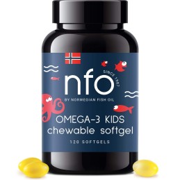 NFO Omega-3 Kids Chewable (120 kaps. miękkich do żucia)