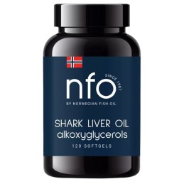 NFO Omega-3 Shark Liver Oil (120 kaps.)