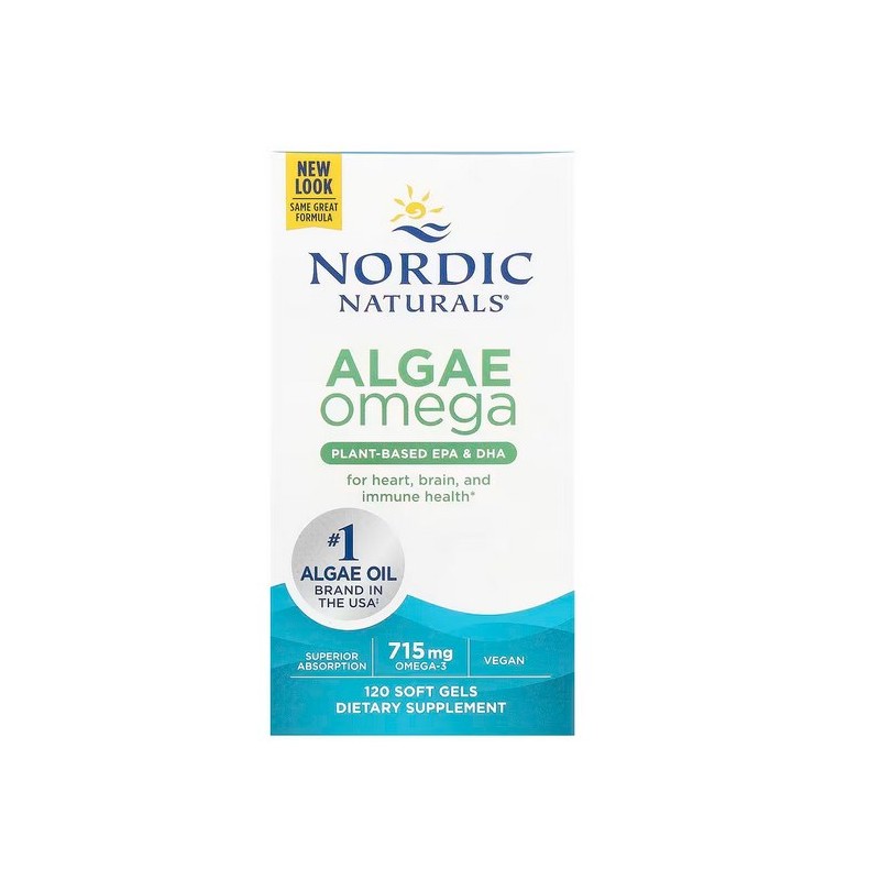 NORDIC NATURALS Algae Omega (120 kaps.)
