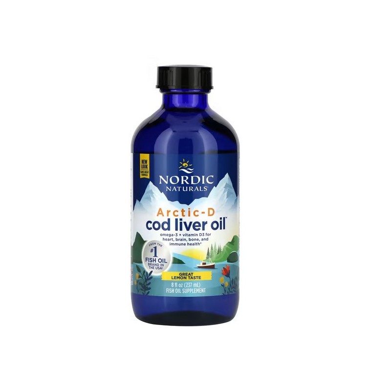 NORDIC NATURALS Arctic-D Cod Liver Oil (237 ml)