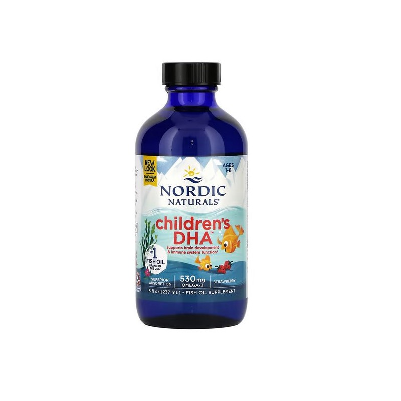 NORDIC NATURALS Childrens DHA 530 mg (237 ml)
