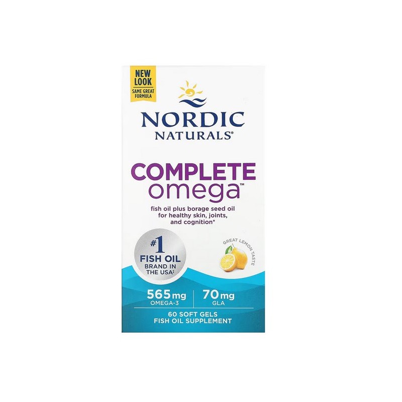 NORDIC NATURALS Complete Omega (60 kaps.)