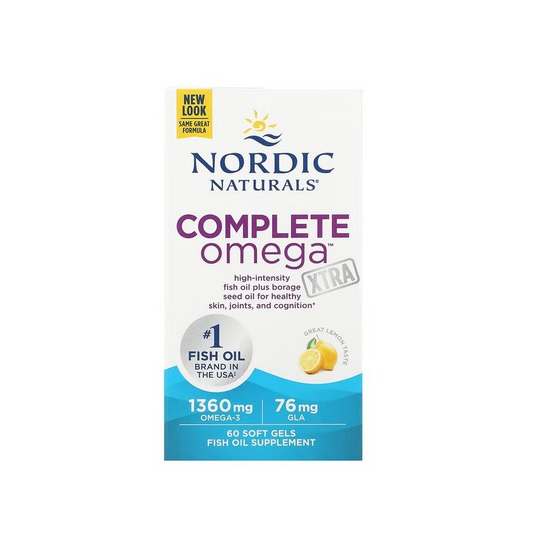 NORDIC NATURALS Complete Omega Xtra (60 kaps.)